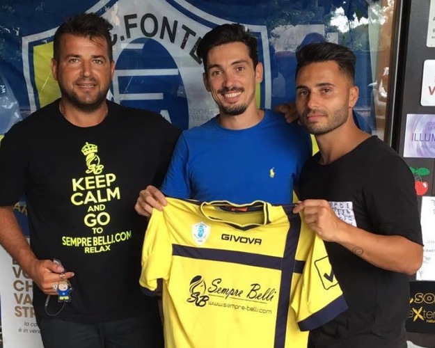 Il dg Gianluca Aversa, Andrea Ricci e Davide Groos