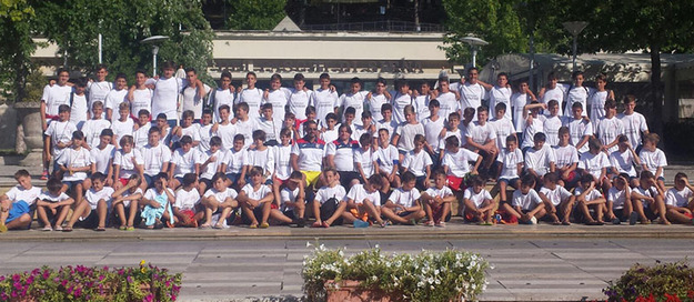 I ragazzi del La Selcetta in ritiro