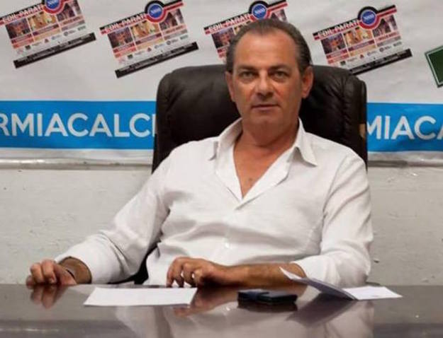 Alberto Rossini, presidente del Formia ©US Formia Calcio