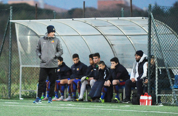 Francesco Bellinati durante una gara dei Giovanissimi Fascia B dell&apos;ultima stagione (foto ©Del Gobbo)