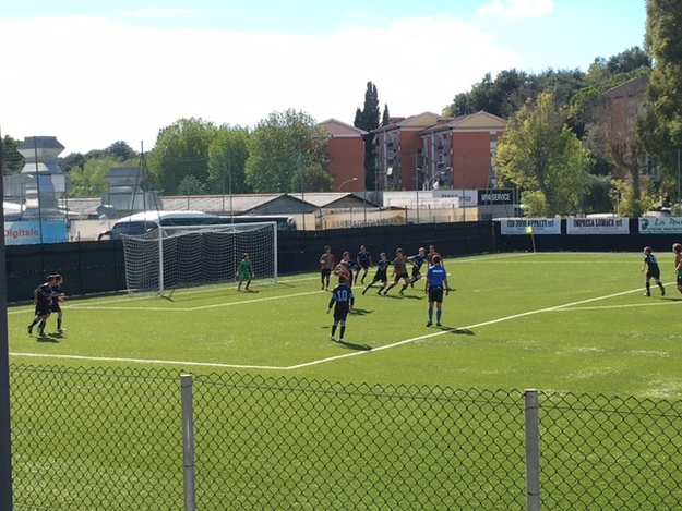 Uno scatto del match (©gazzettaregionale)