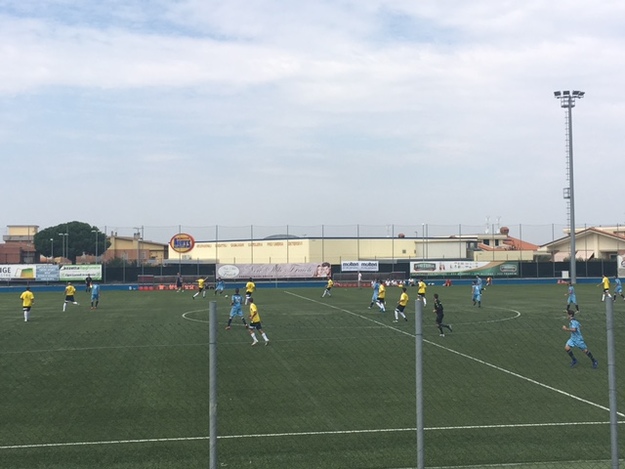 Uno scatto del match
