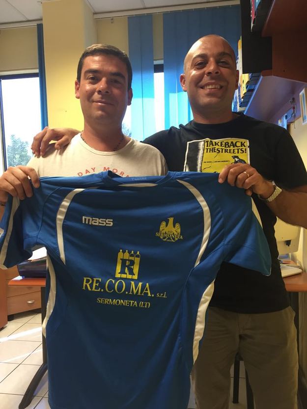 Il presidente Cristian Dian e Michele Battista