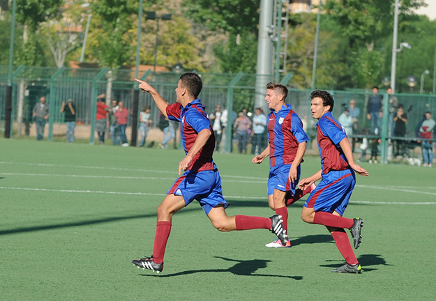 D&apos;Andrea, autore della terza rete ©Del Gobbo