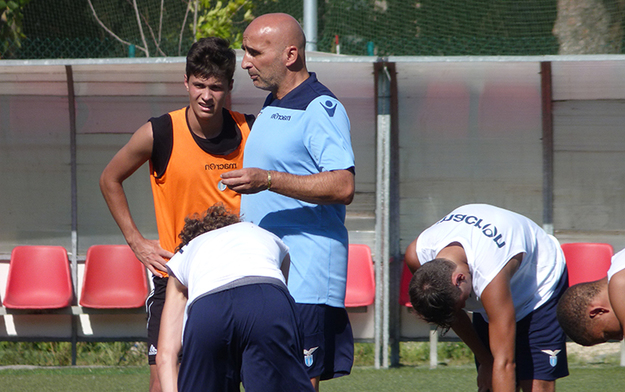 Fratini, tecnico dell&apos;Under17 della Lazio ©GazzettaRegionale