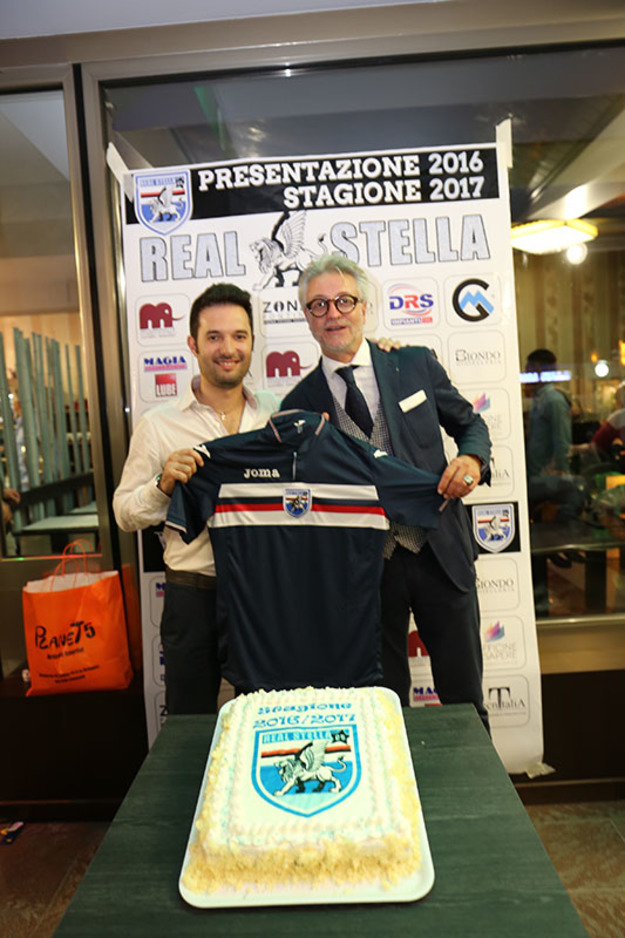 Presidente Viglianti e il vicepresidente Segala