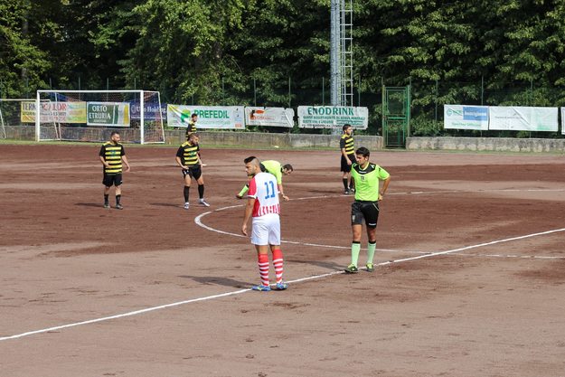 Un&apos;immagine del match in questione (foto Facebook)