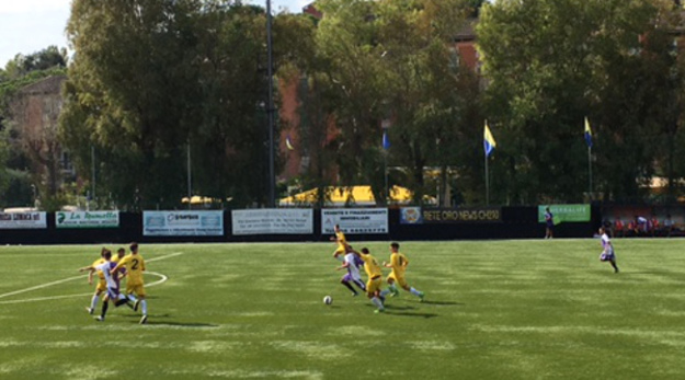 Uno scatto del match