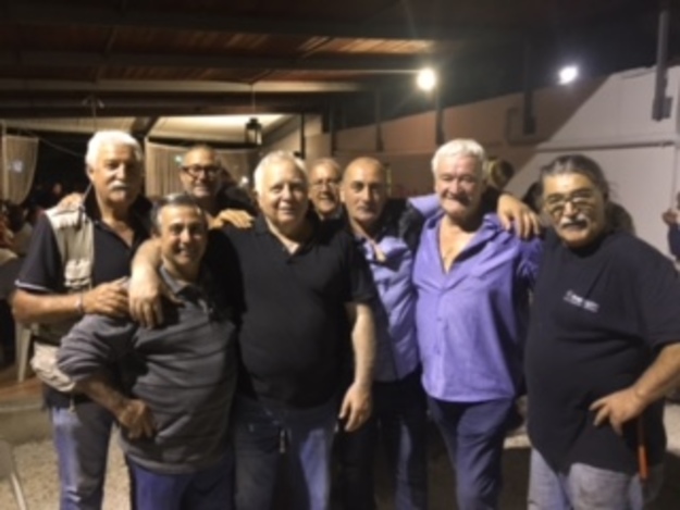 Gli addetti ai lavori della serata
