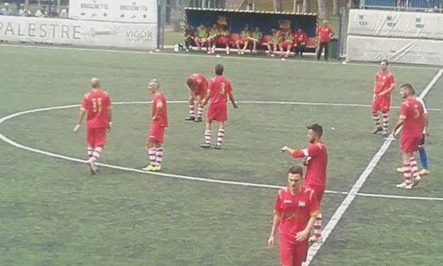 Uno scatto del match