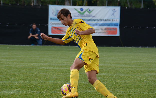 Maurizio Simone, primo gol per lui nei professionisti © DeCesaris
