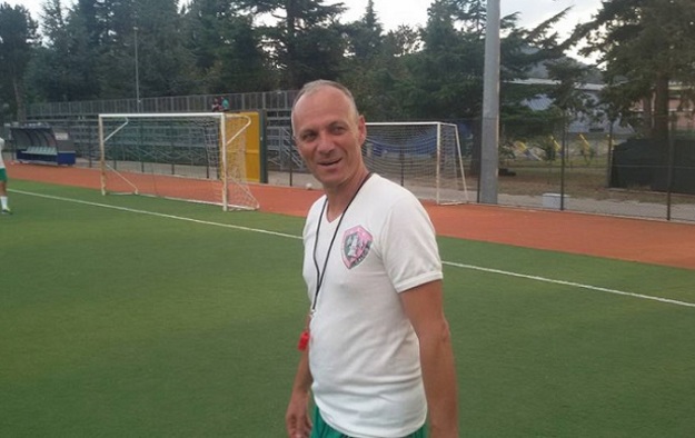 Il tecnico dell&apos;Alatri, Mirco Carlini (foto Alatri/Facebook)