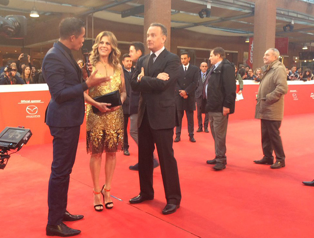Tom Hanks (©twitter RomeFilmFest)