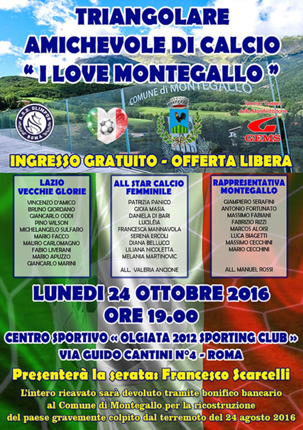 La locandina dell&apos;evento