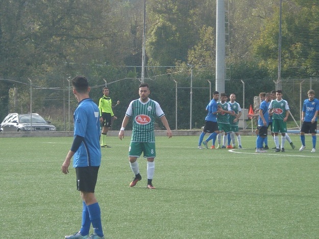 Uno scatto della gara di Coppa Italia