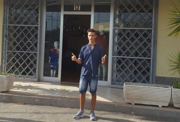 Granillo nel giorno della presentazione