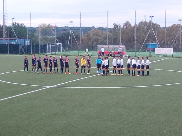 L&apos;inizio del match