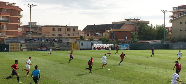 Uno scatto del match 