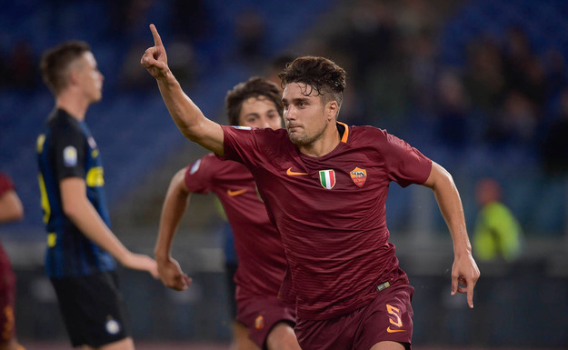 Marchizza esulta dopo l&apos;1-0 ©asroma.com
