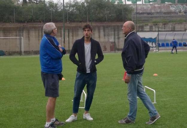 Deli (a destra) con Danilo Cataldi
