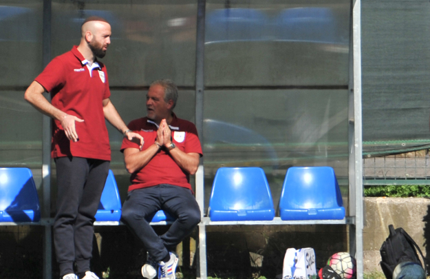 Il disappunto di Di Marco (foto Del Gobbo)
