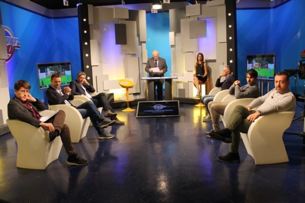 Lo studio televisivo
