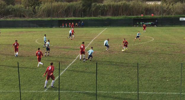 Uno scatto del match