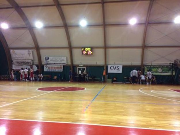 Le due squadre prima del match