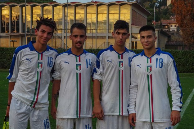 4 dei giocatori della Roma convocati © Figc.it
