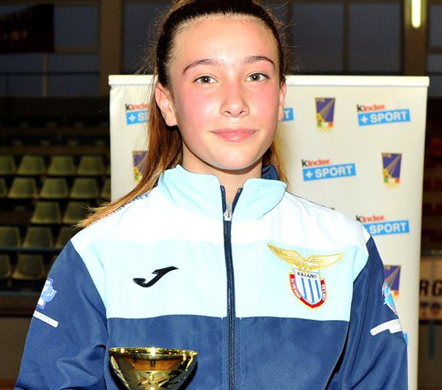 Alessia Piccoli argento nella categoria &quot;ragazze&quot; sciabola (foto Trifiletti)