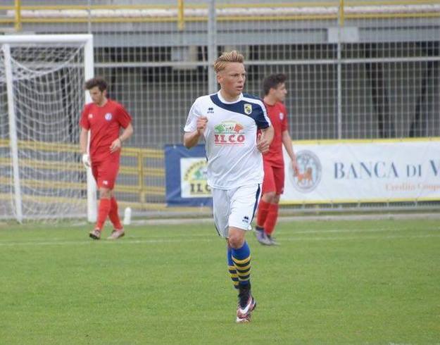 Natali, in gol col Pontedera ©Viterbese Castrense