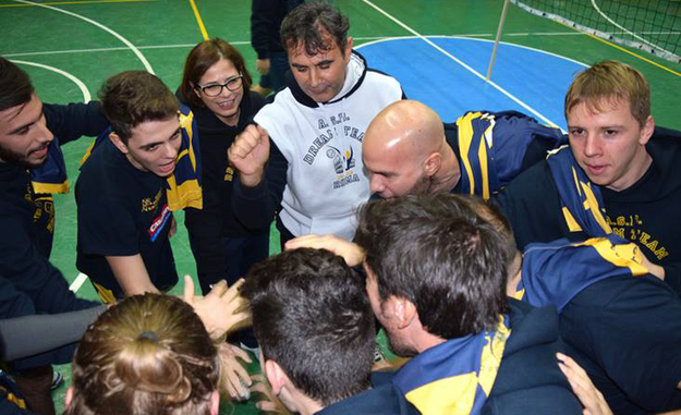 Antonella Raso con il gruppo della Prima Divisione