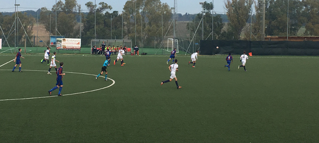 Uno scatto del match