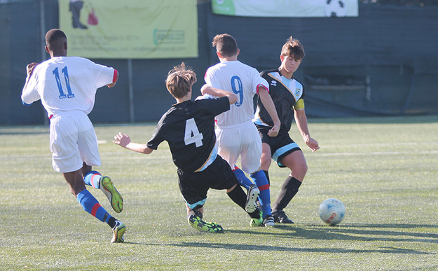 Uno scatto di Tor Tre Teste - Accademia, uno dei big match del Girone B ©Mirna De Cesaris