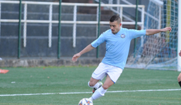 Danilo Aquino con la maglia della Lepanto (foto ©Del Gobbo)