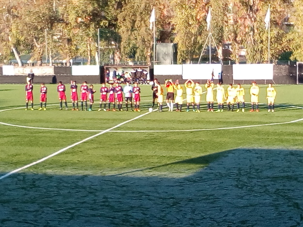 L&apos;inizio del match