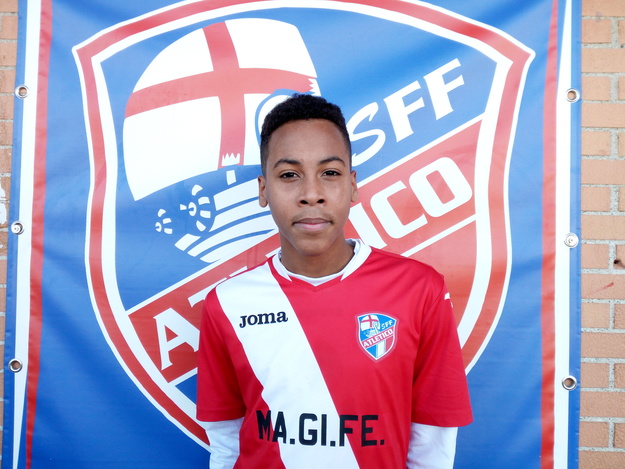 Ricci Smith Rodriguez, attaccante dell&apos;Atletico Fiumicino GR© 