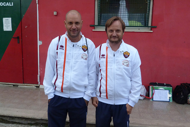 Pro Roma (a destra Pascucci)