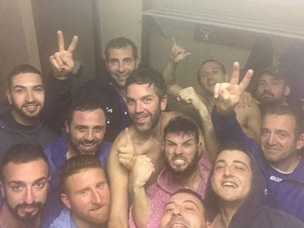 Festa negli spogliatoi per la CPC