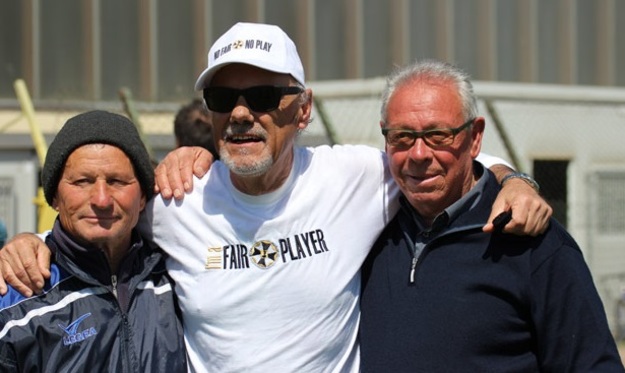Capponi, al centro (foto Tarani)