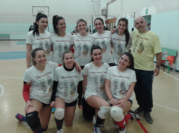 Volley Academy al completo con coach Orfino
