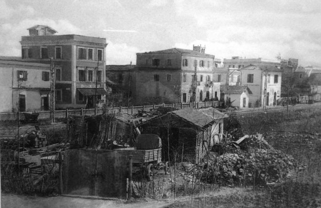 Una vecchia immagine della stazione di Tor Pignattara