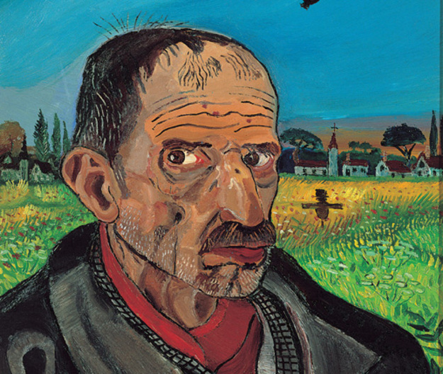 Antonio Ligabue, Autoritratto con spaventapasseri