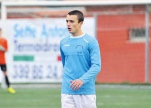 Salemi, autore del gol con il Ciampino