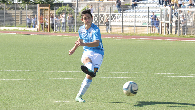 Mattia Broso, buon momento per l&apos;attaccante della Lazio © Piccirilli