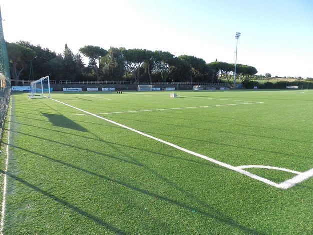 Uno scorcio del centro sportivo Galli