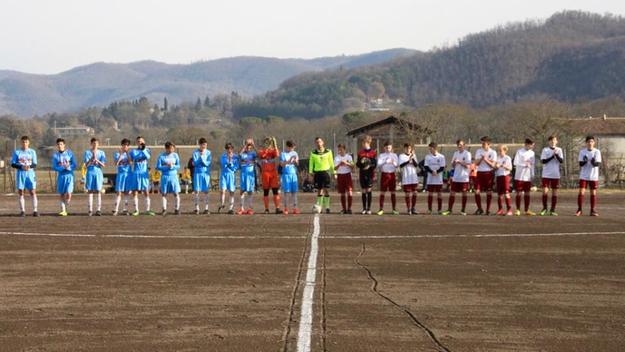 L&apos;inizio del match (Foto©Facebook)