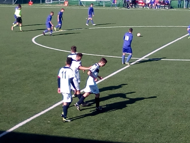 Esultanza dopo il 2-0