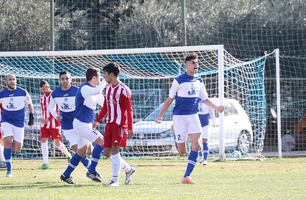 Francesco Colacicco e tutta la gioia per il gol (©Lori)