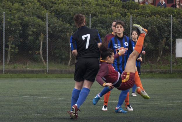 Uno scatto del match